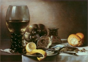 Claesz Pieter; Oyster Breakfast , 1633